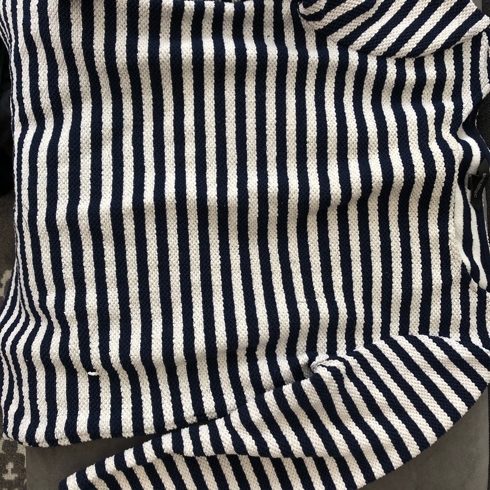 Striped shirt, thick material